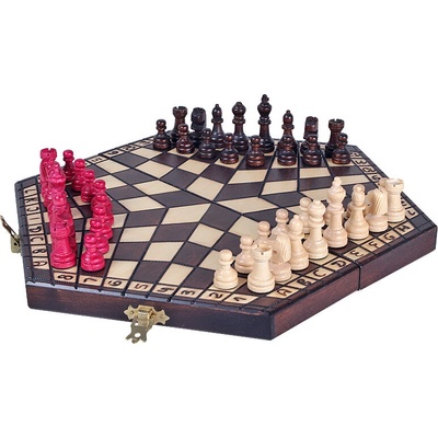 Šach pre troch hráčov - veľké Sunrise Chess & Games