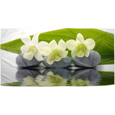 Sablio Uterák Biela orchidea 50 x 100 cm