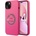 KARL LAGERFELD Кейс Karl Lagerfeld KLHCP14MSRSGRCF за iPhone 14 Plus 6.7", твърд, розов / розов, Silicone RSG (KF001202-0)