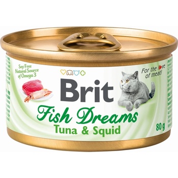 Brit Cat Fish Dreams Tuna & Squid 80 g