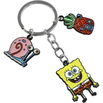 Přívěsek na klíče Spongebob a Gary
