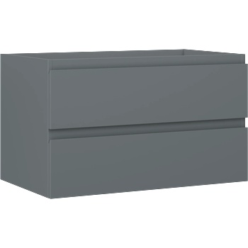 Mexen Orio баня шкаф под умивалник 80 см, 2 чекмеджета, графит мат - 91A10-08047-2-BFF66 (91A10-08047-2-BFF66)