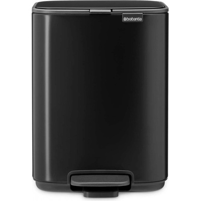 Brabantia Кош за боклук Brabantia Bo Pedal 1010136, 4 л, Леко затваряне, Противоплъзгаща основа, Черен (1010136)