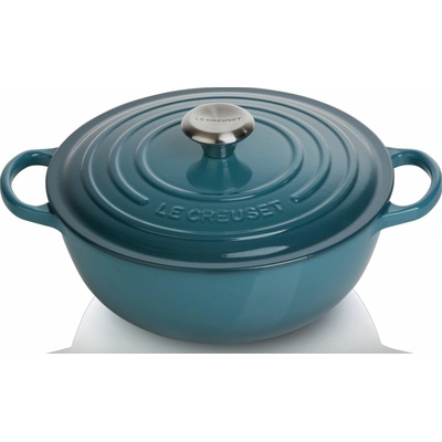 Le Creuset 21114266420430 Hrniec La Marmite Signature 26 cm modrozelený