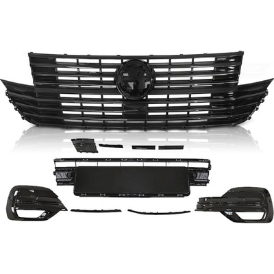 Predná maska VW T6.1 W Logo Base Glossy Black