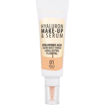 Dermacol Hyaluron Make-Up & Serum грижовен течен фон дьо тен 25 g нюанс 01 Pale