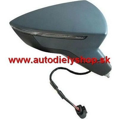Seat LEON 2013- spätné zrkadlo Pravé / el.sklopné