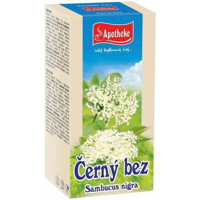 Apotheke čaj BAZA ČIERNA KVET 20 x 1,5 g