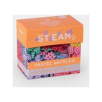 Marioinex Конструктор Marioinex STEAM, детски, вафлен, пастелни цветове, 300 части