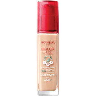 Bourjois Paris Healthy Mix Clean & Vegan Radiant Foundation hydratačný rozjasňujúci make-up 50C Rose Ivory 30 ml