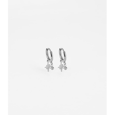ZAG Bijoux Mini kruhové náušnice SEC9456-00WHT