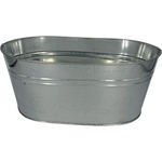 Mica САКСИЯ ОВАЛНА МЕТАЛНА joey l30xw17xh13см СИВА (1172876)