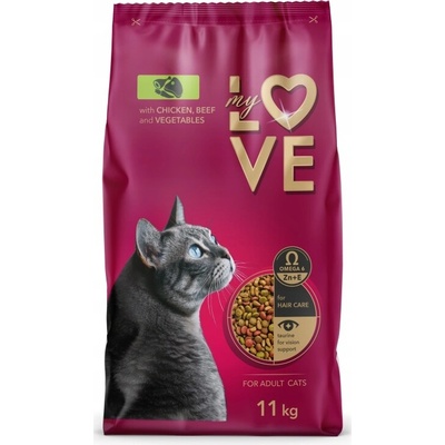 Mylove hovädzie krmivo 11 kg