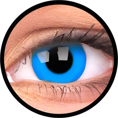 MaxVue Vision ColorVue Crazy čočky Sky Blue barevné jednodenní nedioptrické 2 ks