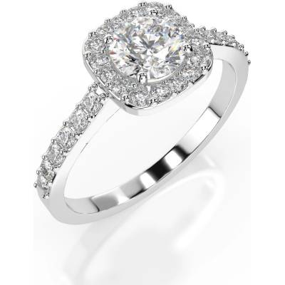 Cara Diamanti Пръстен Cara Diamanti Златен С Диаманти 0.40+0.31 Ct Gia Сертификат K101-10152W (4.7) (K101-10152W (4.7))