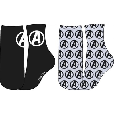 Avengers chlapecké Ponožky Černá