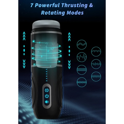 Paloqueth Electric Telescopic and Rotating Automatic Masturbator