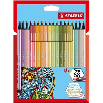 STABILO Pen 68 18ks
