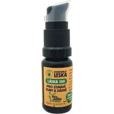 Dokonalá láska LÁSKA 100 Pro zdravé zuby a dásně koček a fretek 10 ml