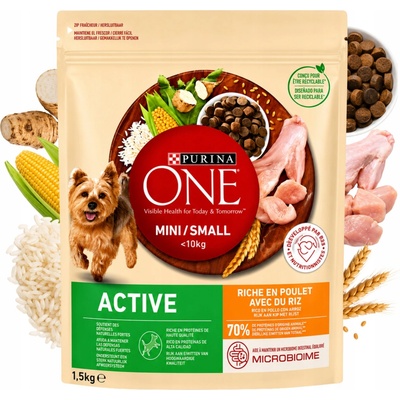 Purina ONE malá plemena kuřecí 1,5 kg