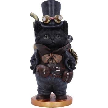 Image 1 of Nemesis Now Статуетка Nemesis Now Adult: Steampunk - Steamsmith's Cat, 19 cm (U5842U1)