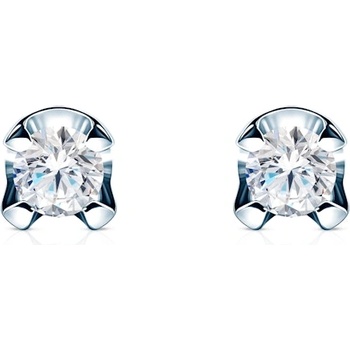 SAVICKI Обеци savicki: бяло злато, диаманти