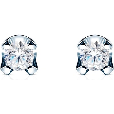 SAVICKI Обеци savicki: бяло злато, диаманти