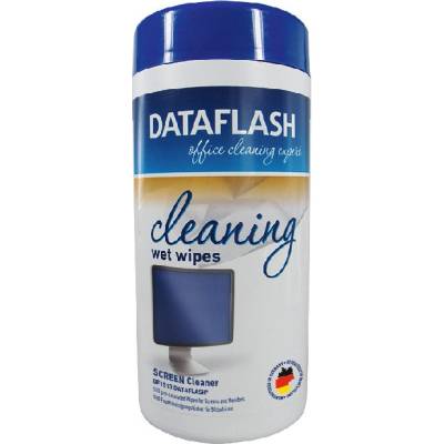 Мокри почистващи кърпи екрани Data Flash 100 (2316051- DF1513)