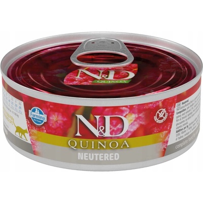 N&D Cat QUINOA Adult Neutered Pork 80 g