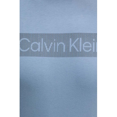 Calvin Klein Памучна тениска Calvin Klein в синьо с принт K10K113590 (K10K113590)