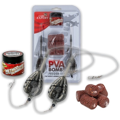 Sada montáží s nástrahami Carp Expert Rapid PVA Bomb - 50 g