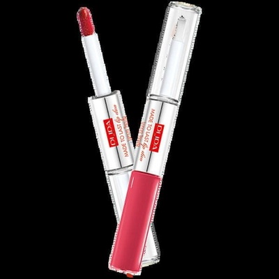 Pupa Dlhotrvajúci tekutý Made To Last Lip Duo Liquid Lip Colour 007 Coral Sunrise 2 x 4 ml