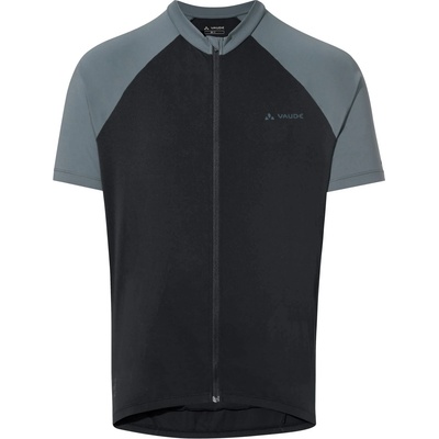 Vaude Мъжка фланелка с къс ръкав за колоездене Vaude Matera Full Zip Tricot II Cycling jersey - Heron (056-3632-0213)