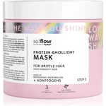 So!flow High Porosity Hair Protein-Emollient Mask подсилваща маска за крехка и стресирана коса 400ml