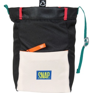 Snap Торбичка за магнезий Snap Big Chalk Fleece Bag Chalk bag - Black / Chalk - размер One Size (335-0679-0611)