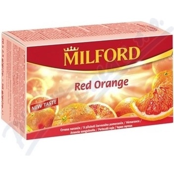 Milford Čaj ovocný Červený pomeranč 20 x 2,5 g