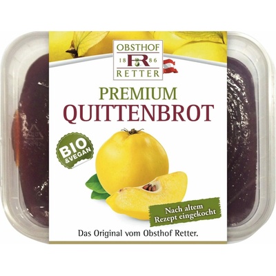 Obsthof Retter Bio kdoulový chléb Premium 300 g