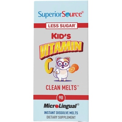 SuperiorSource Kid's Vitamin C 125 mg [90 Подезични таблетки ]