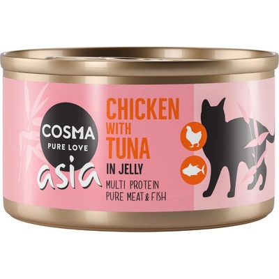 Cosma Thai Asia v želé Kuře s tuňákem v želé 6 x 100 g