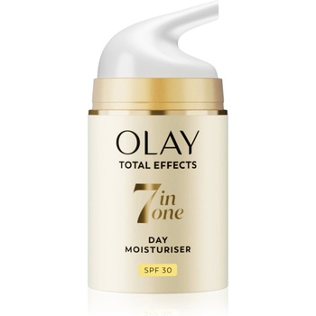 Olay Total Effects 7 in 1 Day Moisturiser хидратиращ дневен крем против стареене на кожата SPF 30 50ml