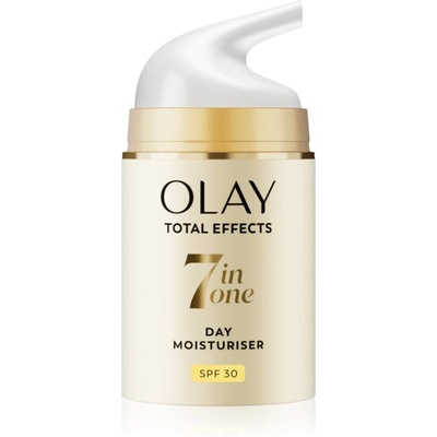Olay Total Effects 7 in 1 Day Moisturiser хидратиращ дневен крем против стареене на кожата SPF 30 50ml