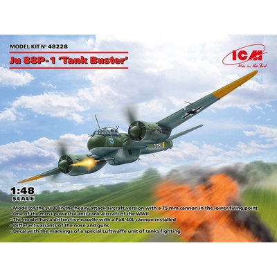 ICM Junkers Ju 88P-1 Tank Buster 48228 1:48
