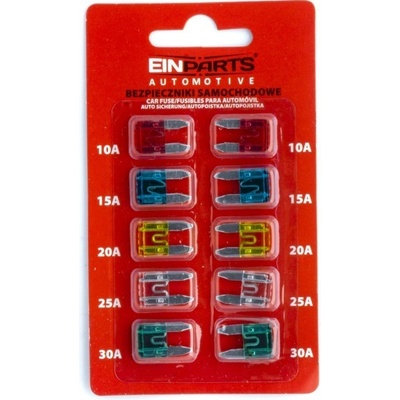 Sada pojistek (MINI) 10 ks