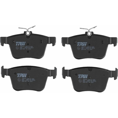 Sada brzdových platničiek kotúčovej brzdy TRW GDB1957 GDB1957