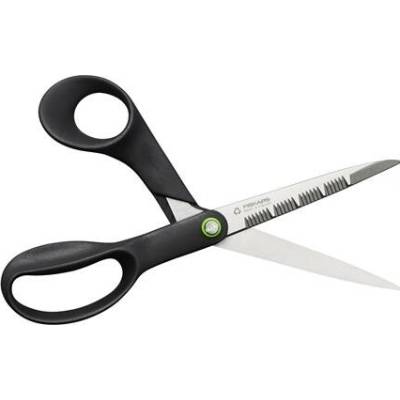Nožnice, kuchynské, 21 cm FISKARS „Functional ReNew“, čierne 1074545