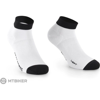 Assos RS SUPERLEGER low ponožky white series