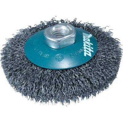Makita miskovitý kartáč z ocelového drátu,vlnitý drát 0,3mm,100mm