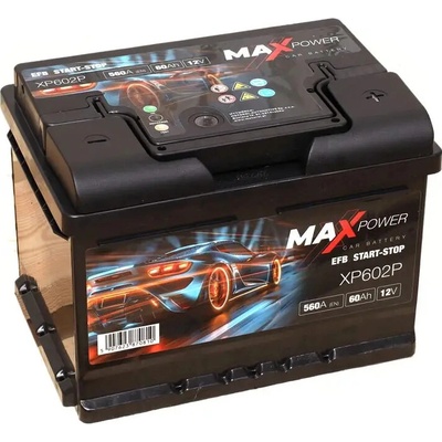 MAXPOWER EFB 12V 60Ah 560A XP602P