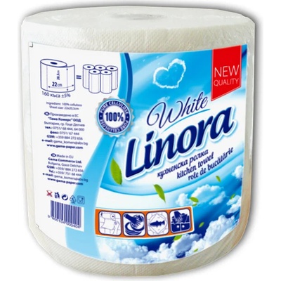 Линора Кухненска ролка Linora индустриална бяла 160къса (0005)