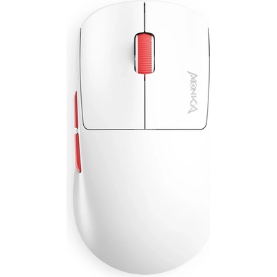 Безжична геймърска мишка Marvo Monka Prime G997W, Pixart PAW3395, Kailh SWORD GM X, Бяла (MARVO-G997W)
